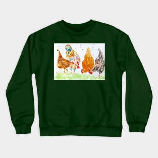 Cackling Hens Crewneck Sweatshirt